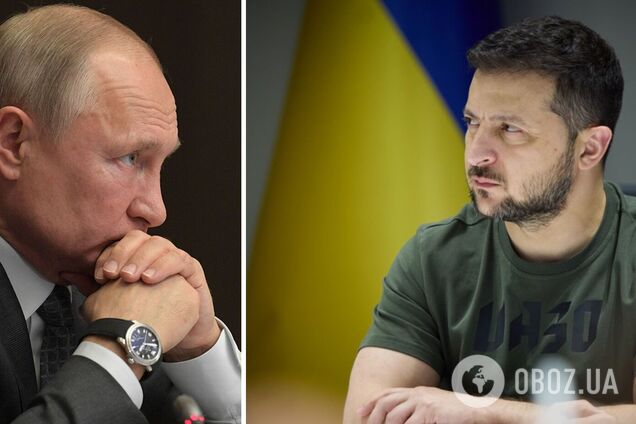 Владимир Путин и Владимир Зеленский