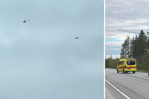 У Фінляндії зіткнулись два гелікоптера: загинули усі люди, які перебували на борту. Фото