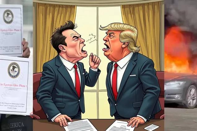 Война неадекватных - катастрофа для США. Съест ли Трамп Маска?