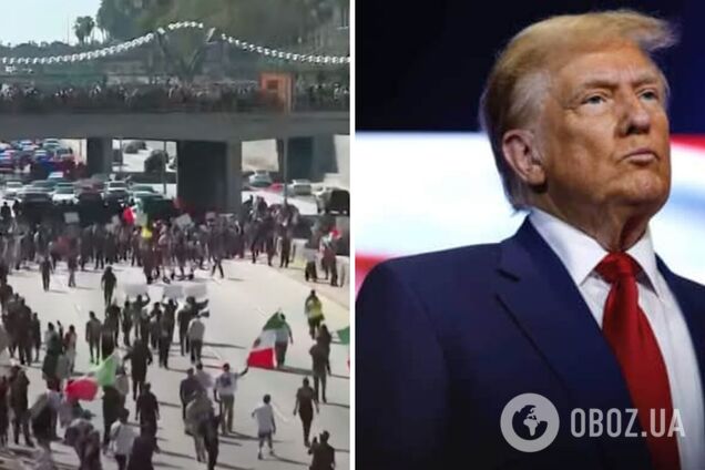 У США спалахнули протести проти міграційної політики Трампа: Нацгвардія готується розганяти мітингувальників у Каліфорнії